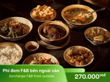 Phí đem F&B bên ngoài vào