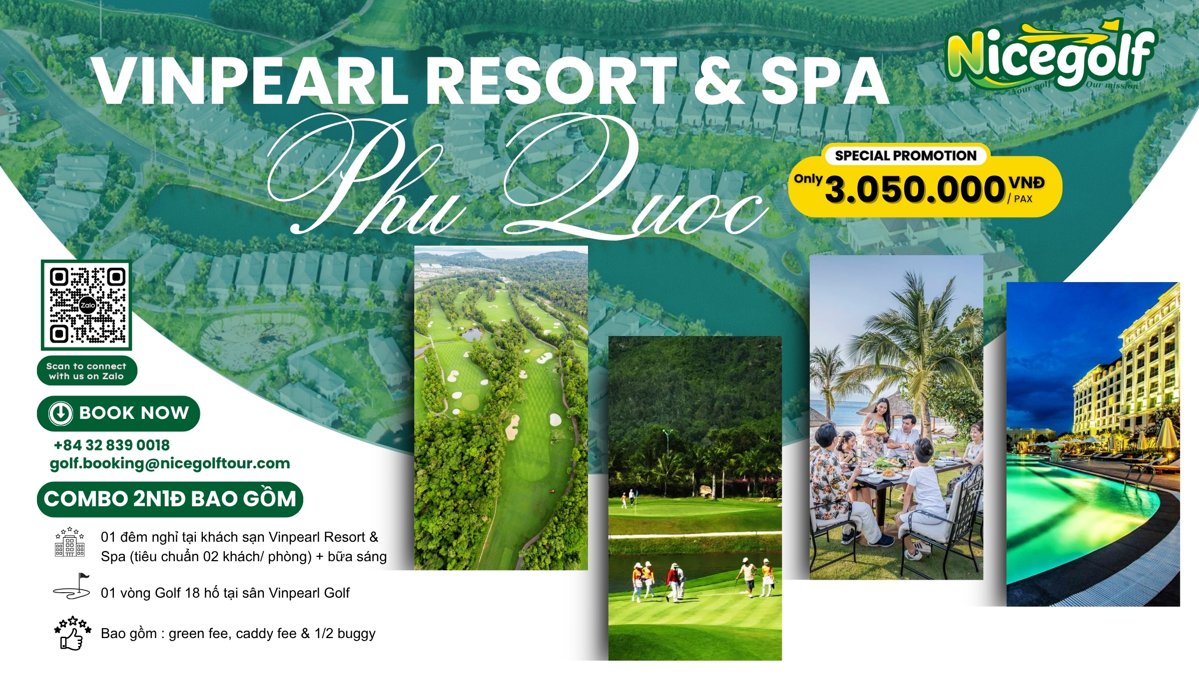 Stay & Play Vinpearl Resort & Spa Phú Quốc - Nicegolf