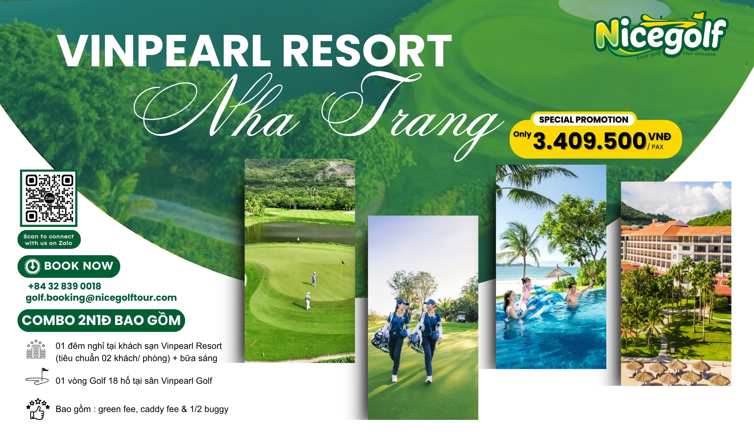 Stay & Play Vinpearl Resort Nha Trang - Nicegolf