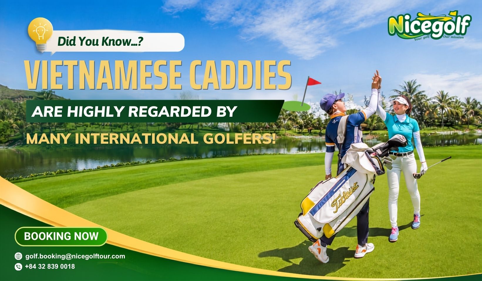 Vietnam Golf Caddies: Why International Golfers Love Playing Golf in Vietnam